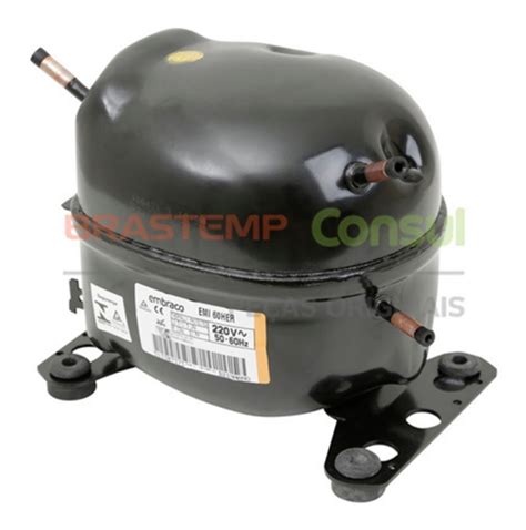 Motor Compressor Embraco Hp Emi Her V R A W