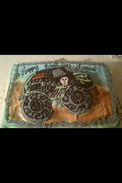 Monster Truck Cakes And More Monster Truck Party Monster Trucks