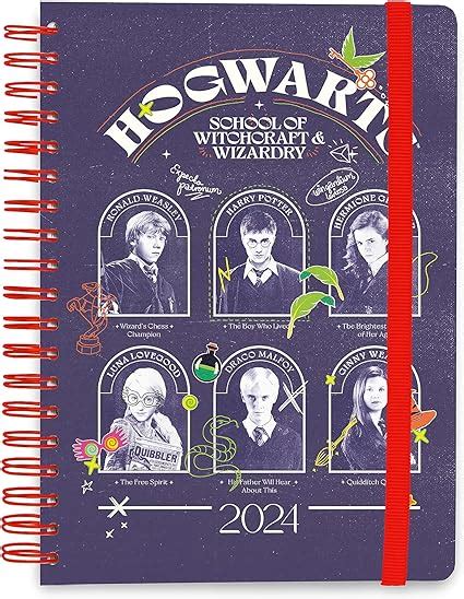 Grupo Erik Harry Potter Kalender 2024 Buchkalender Terminplaner 2024