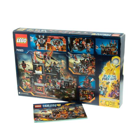 1xLego Set Nexo Knights Jestro's Volcano Lair 70323 grau unvollständig