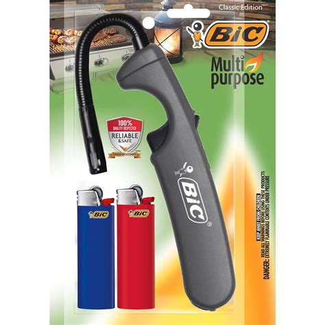 Bic Multi Purpose Pocket Flex Wand Lighter Pack Woolworths