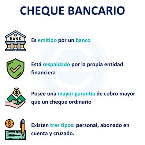 Cheque Bancario Economipedia