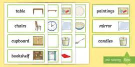 Free Home Word Cards Hecho Por Educadores