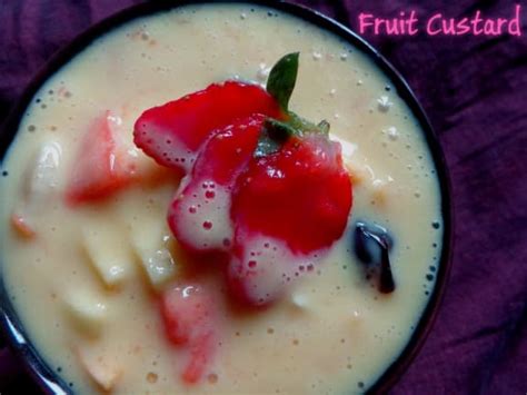 Fruit Custard | How to make fruit custard | Spicy Kitchen