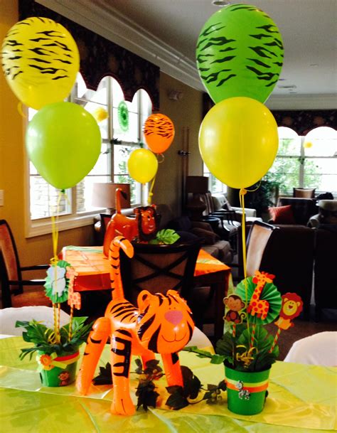 Baby Shower Jungle Centerpieces : baby shower centerpieces | safari baby shower centerpieces ...