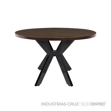 Mesa De Juntas Redonda Pintada Industrias Cruz Centro