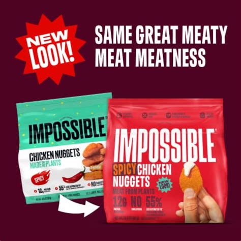 Impossible™ Plant Based Frozen Spicy Chicken Nuggets 13 5 Oz Fry’s Food Stores