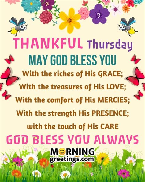 Good Morning Happy Thursday Give Thanks Pictures Quotes To Brighten