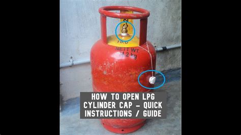 How To Open Lpg Cylinder Cap Quick Instructions Guide Shorts Youtube