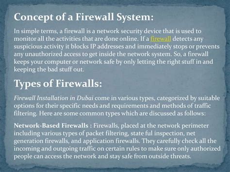 Building Fortified Walls Role Of Firewall Safeguarding Your Company Pptx