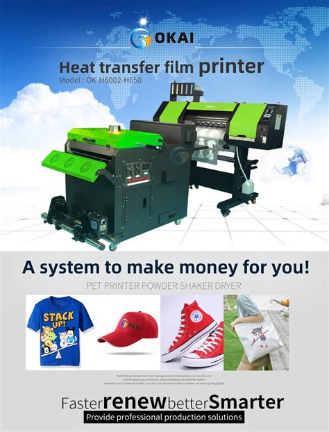 Okai A Cm Dtf Printer Set Heat Transfer Inkjet Printers Direct To