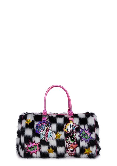 Dolls Kill X The Powerpuff Girls Weekender Bag Multi