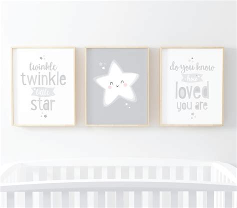 Twinkle Twinkle Little Star Print, Nursery Wall Art, Nursery Quote ...