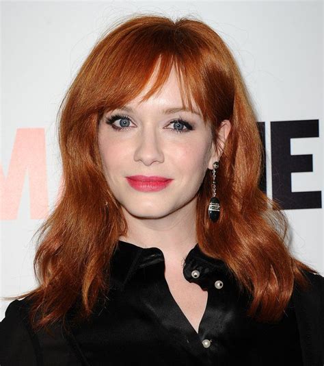 Christina Hendricks Red Hair Celebrities Copper Hair Color Girls