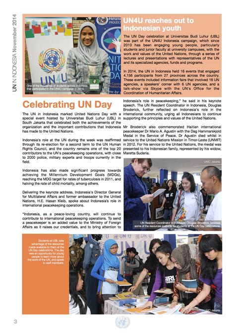 Celebrating United Nation Day Fakultas Ilmu Sosial Dan Studi Global