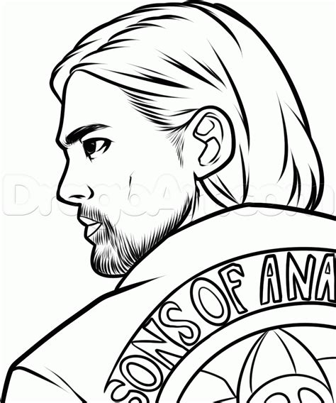 Free Coloring Pages Of Jax Teller Coloring Pages Free Coloring Free