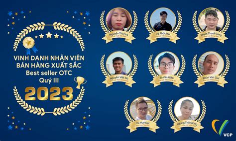 VINH DANH NHÂN VIÊN BÁN HÀNG XUẤT SẮC QUÝ III 2023