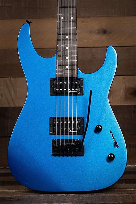 Jackson JS Series Dinky JS11 Metallic Blue Electric Guitar | Reverb