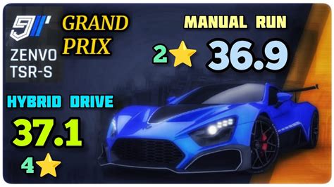 Asphalt 9 Zenvo TSR S Grand Prix Round 5 Hybrid Drive 4 Star