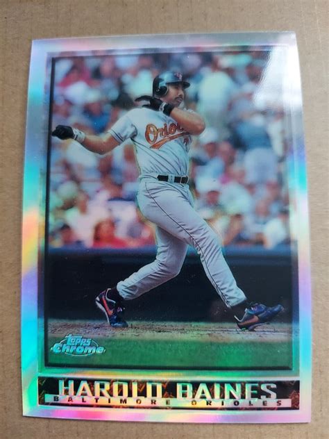 2000 Topps Chrome Refractor 471 Harold Baines For Sale Online EBay