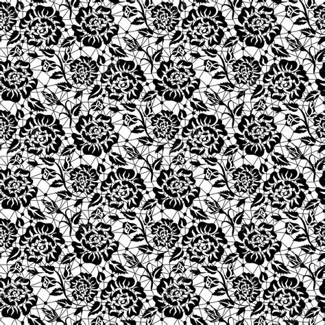 Black And White Lace Pattern