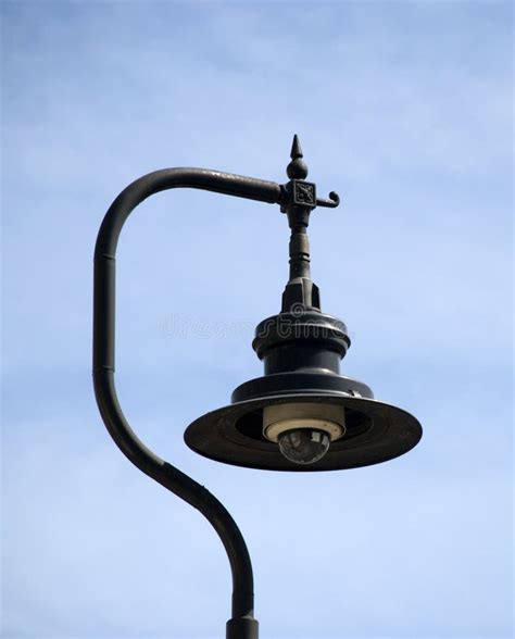 Cctv In Street Lamp Stock Image Image Of Surveillance