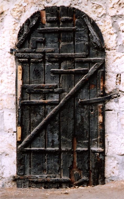 Free Burnt Door Stock Photo