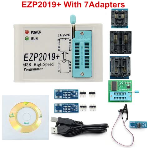 Programador Usb Spi De Alta Velocidade Ezp2019 5 Adaptadores Suporte