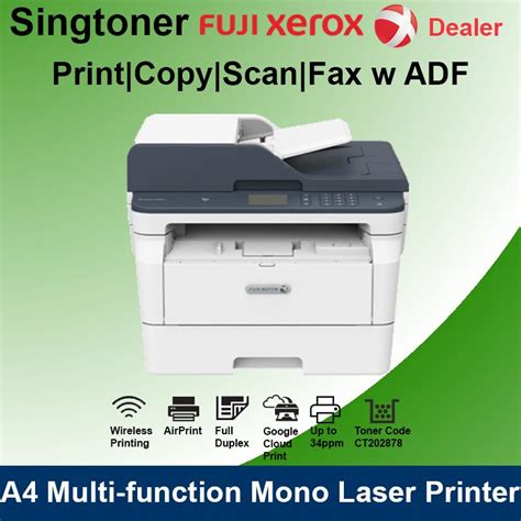 Fx Docuprint M285z Printer Tl301015 Singtoner One Stop Solutions For All Your Printing Needs