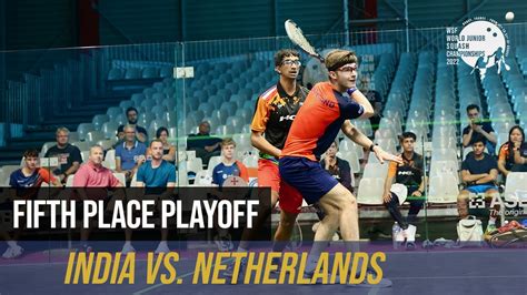 India V Netherlands Fifth Place Playoff Wsf Men S World Junior