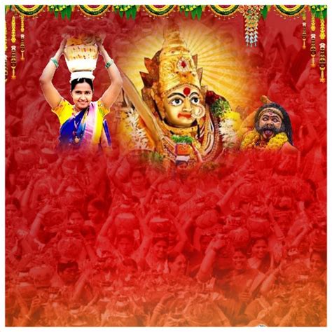 Bonalu Background Bonalu Background For Editing Bonalu Festival