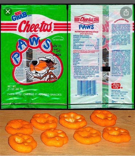 The Original Cheetos Paws From The Early 90s Were So So Delicious