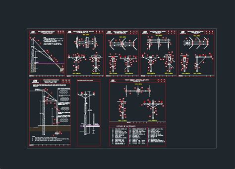 Detalles De Poste De Luz En AutoCAD Descargar CAD 1 26 MB Bibliocad