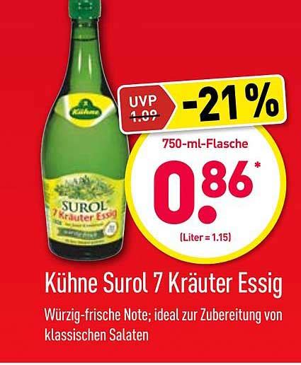 K Hne Surol Kr Uter Essig Angebot Bei Aldi Nord Prospekte De