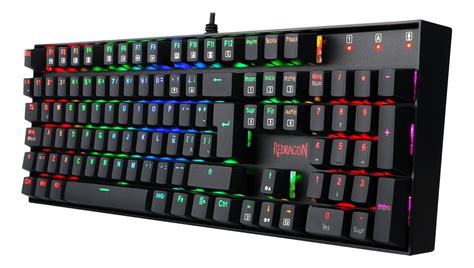 Kit de teclado y mouse gamer Redragon K551RGB BA Español Latinoamérica