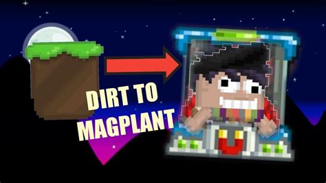 Dirt To Magplant 3 Mass Live Voice Growtopia YouTube