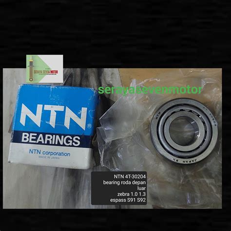 Bearing Roda Depan Luar Daihatsu Zebra Espass NTN 4T 30204 Japan