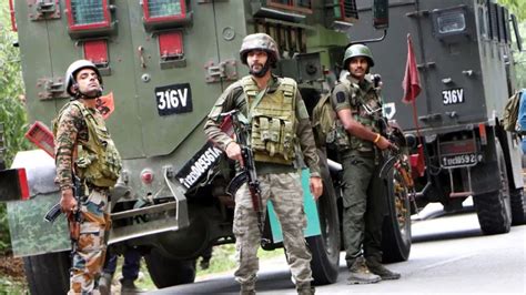 Jammu Kashmir Rajouri Attack Encounter Underway In Gunda Khwas Chowki