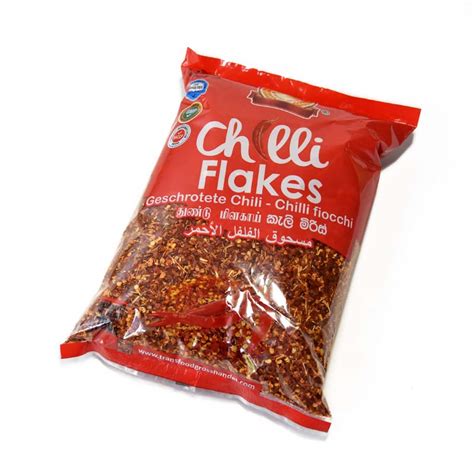 Chilli Flakes 100g 250g 500g 750g 1kg Trans Food Lanka