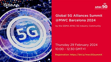 GSMA Global 5G Alliances Summit MWC Barcelona Powered By APAC 5G