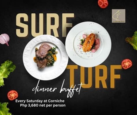 Buffet Surf And Turf Món Ẩm Thực Biển Và Đồ Nướng Hấp Dẫn