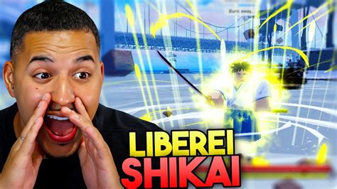 CONSEGUI OBTER MINHA SHIKAI NO PEROXIDE Roblox YouTube