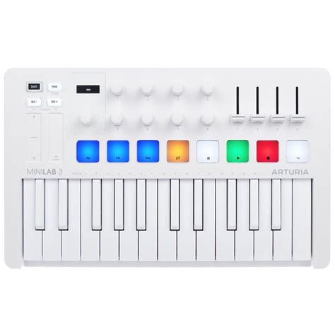 Midi Controller Arturia MiniLab 3 Alpine White Hóa Quang