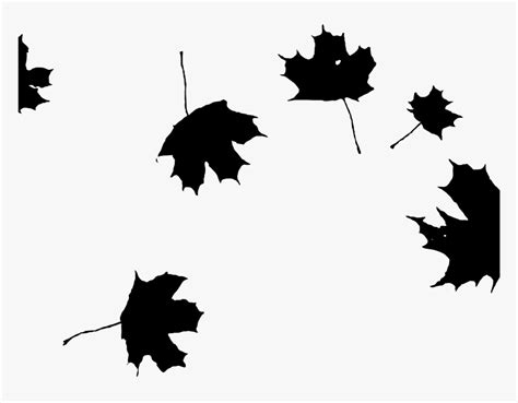 Fall Leaf Clip Art Black And White