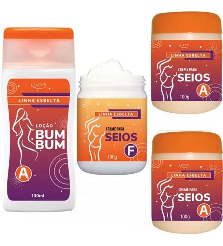 Aumentar Bumbum Aumentar E Firmar Seios Kit Esbelta Abafs