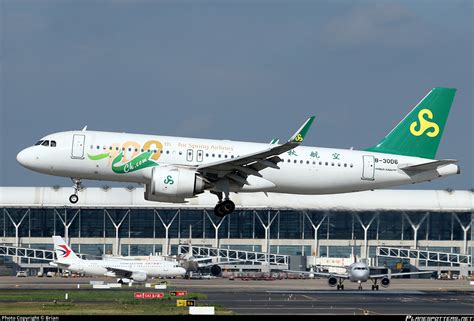 B 30D6 Spring Airlines Airbus A320 251N Photo By Brian ID 1381523