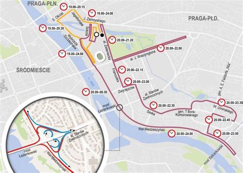 Utrudnienia Na Drogach Warszawa Masa Krytyczna P Maraton Praski