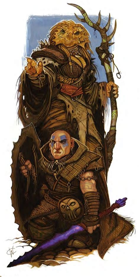 Dark Sun Advanced Dungeons And Dragons Concept Art Characters