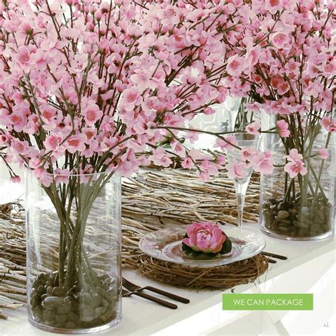 Cherry Blossom Table Decorations Are Inspired By Japanese Hanami It