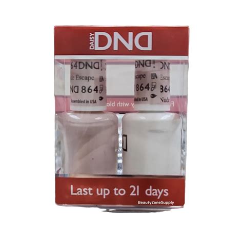 Dnd Matching Pair Sheer Collection 864 Nude Escape — C8 Nail Supply